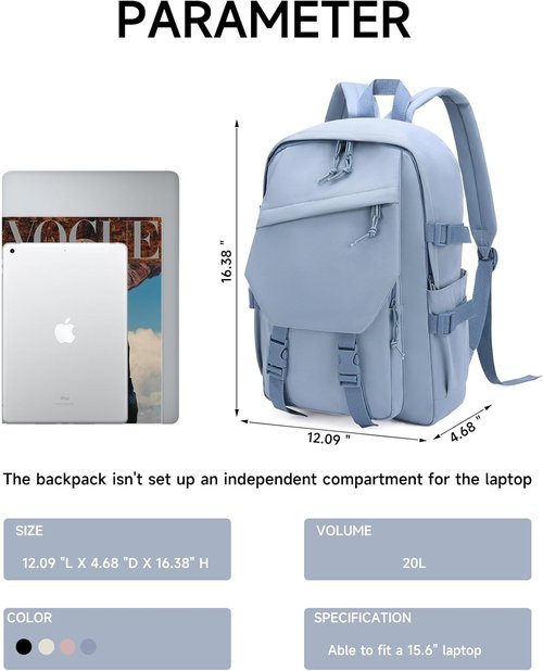 GAEKEAO Lightweight Travel Backpack - Versatile Casual Daypack for Men & Women | Blue Color