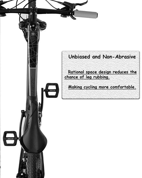 GoldTiger Ultra-Lightweight Triangle Bike Frame Bag，Spacious, Easy-Access Saddle Pouch for Cycling Essentials - Secure & Durable (Triangle Pouch)