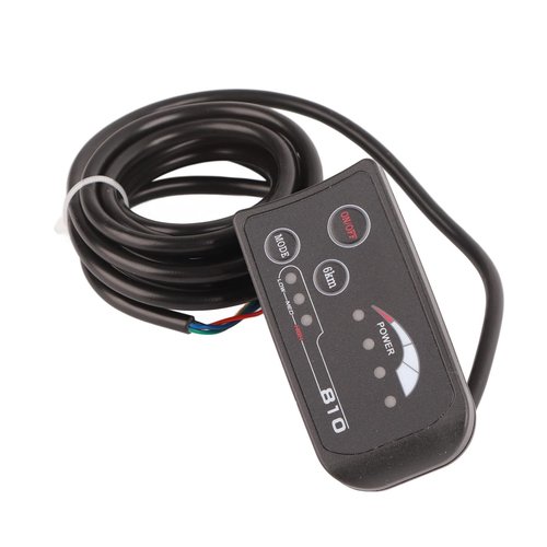 Ymiko LED Display Controller LCD Display Panel Electric 810 Ebike Scooter Brushless Motor Speed Controller Kit with 5 Wires Cable Control Panel