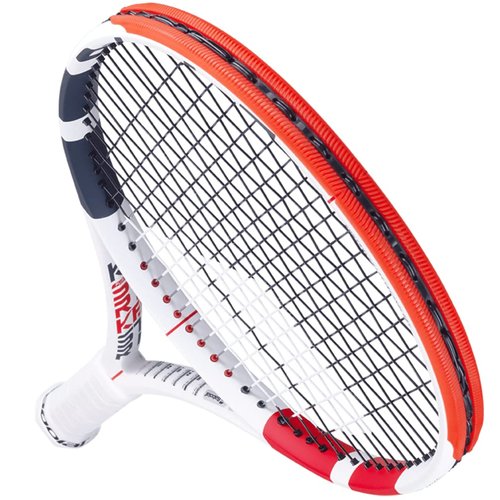 Babolat Pure Strike 16/19 Tennis Racquet Racquet - Strung with 16g White Babolat Syn Gut at Mid-Range Tension (4 1/4" Grip)