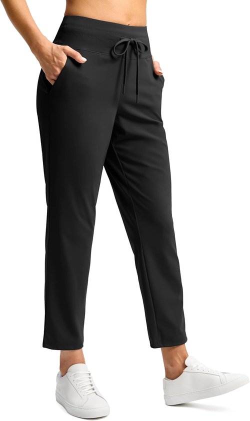 G Gradual High Waisted Ankle Pants - 7/8 Athletic Style with 2 Pockets | Ideal for Golf & Casual Travel