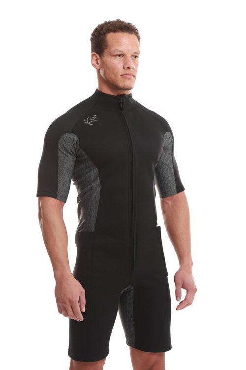 Kutting Weight - Sauna Suit V4 - SweatTech Neoprene Sauna Suit - for Exercise, Workout, Heat Training & Weight Loss - Heat Training - Breathable & Flexible - Maximize Workouts - 6XL - Black