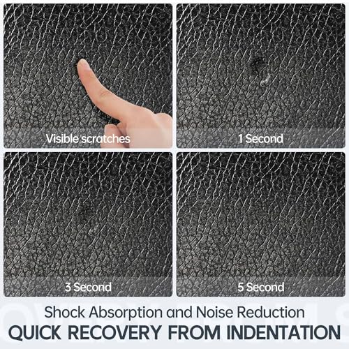 Cybstrax 90"L x 40"W x 0.2" Thick Exercise Equipment Mat for Bike, Treadmill, Yoga, Elliptical