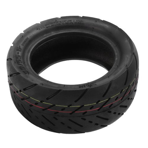 Vacuum Tubeless Electric Scooter Tire, 90/55-6 Premium Rubber Replacement Wheel, Shock Easy Install