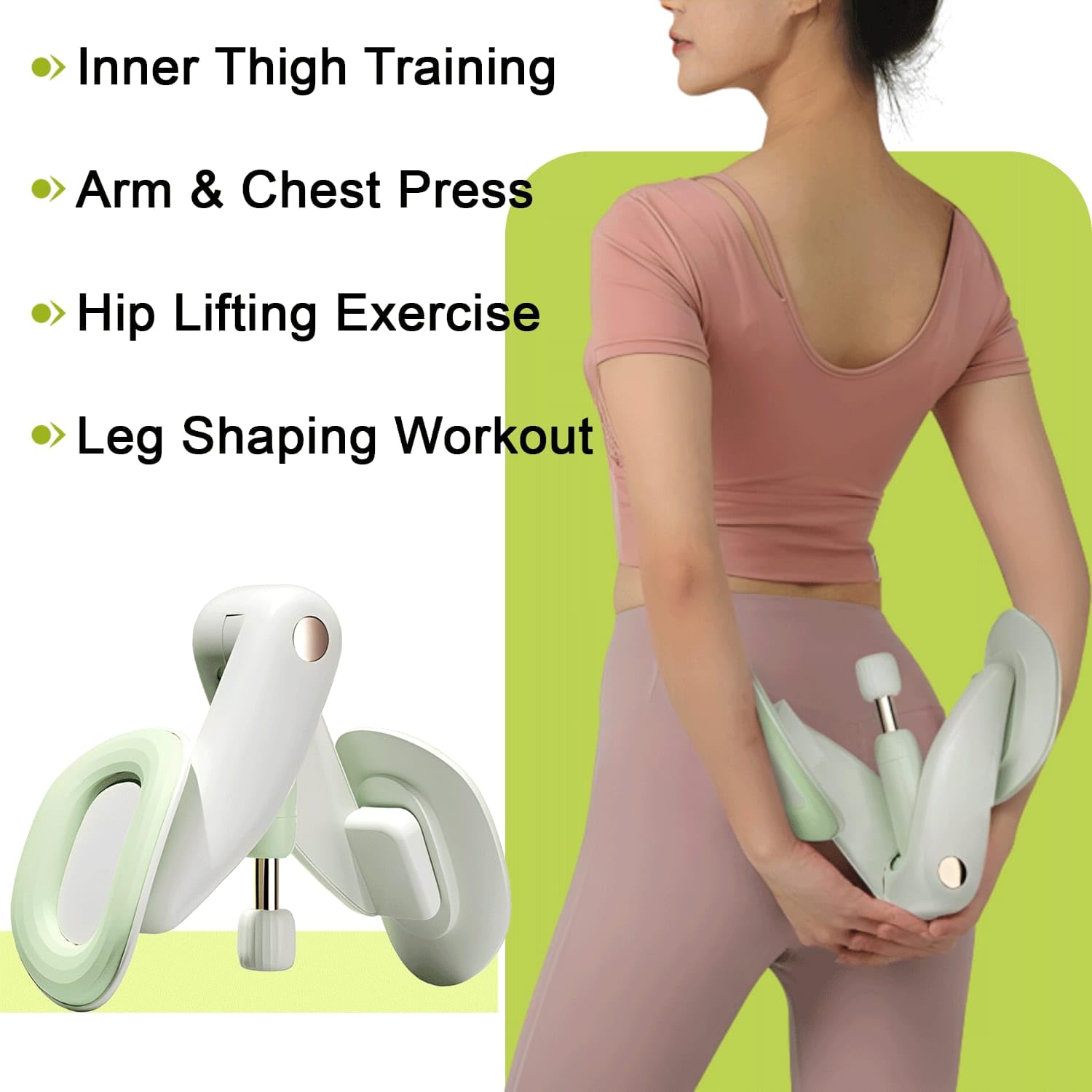 Thigh Exerciser for Women – Thigh Trainer, Pelvic Floor Muscle Trainer, Inner Thigh Exercise Workout Equipment for Home Gym, Thigh Gift for Women