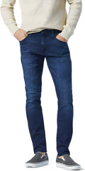 Mavi Jake Men's Jeans - Regular Rise Slim Fit Design | Comfortable Everyday Wear