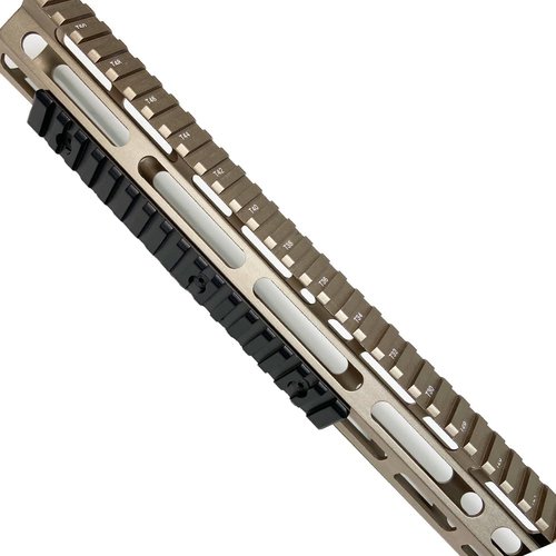 MK17 | 17-Slot Aluminum Mlok Picatinny Rail Mount - Includes T-Nuts, Screws & Hex Wrench