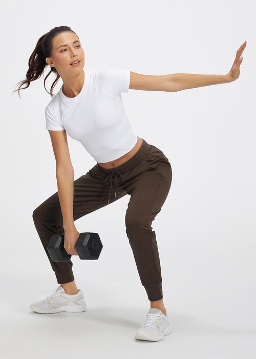 Libin Women's Athletic Joggers - Tapered Sweatpants with Pockets for Casual Workouts | Petite/Regular/Tall
