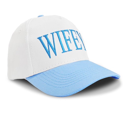 Wifey Gifts Hat for Bridal Shower Gifts, Adjustable Embroidered Wife Hat for Wedding Engagement Bachelorette Party Honeymoon Anniversary for Women