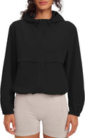 Locachy Women's Lightweight Athletic Hoodie - Full Zip Long Sleeve Jacket for Gym & Outdoor Activities