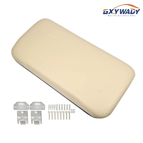GXYWADY Tan Front Seat Bottom Replacement for EZGO Medalist TXT 1994-2013 Gas Electric Golf Cart