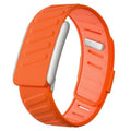 mimo Silicone Sport Band Compatible with WHOOP 5.0, Breathable Adjustable Waterproof Replacement Wristband Strap for Men & Women (Orange, For Whoop 5.0)