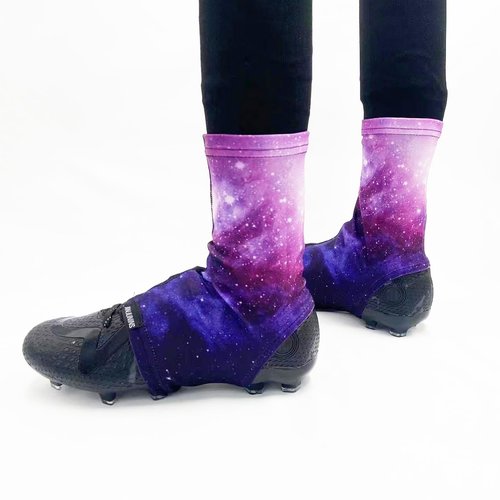 JINJUNINS Spats Cleat Covers Sublimation Printing (Sky, S)