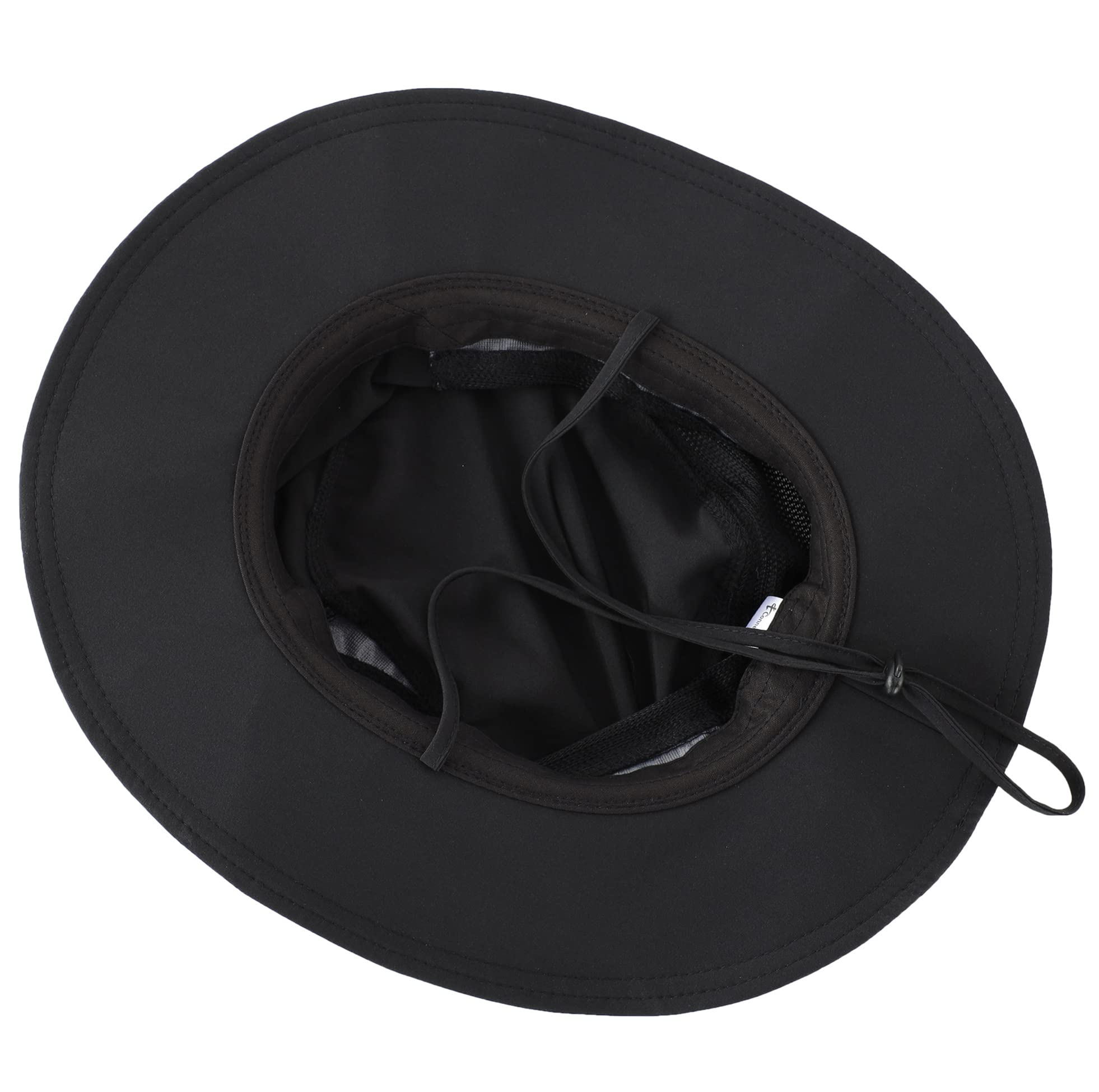 Connectyle UPF 50+ Sun Protection Hat for Women Ladies Sun Hat Quick Dry Summer Beach Hats Foldable Outdoor Safari Hats Black