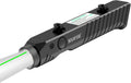 Solofish Tactical Flashlight - 1450 Lumens with Green Laser Sight | Magnetic Rechargeable, Mlok Rail Compatible