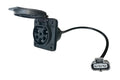 JOEEGO Charger Receptacle Fits for Evolution Golf Cart (All Models Before 2023) Replaces OEM# 2.04.0602, 20 inches