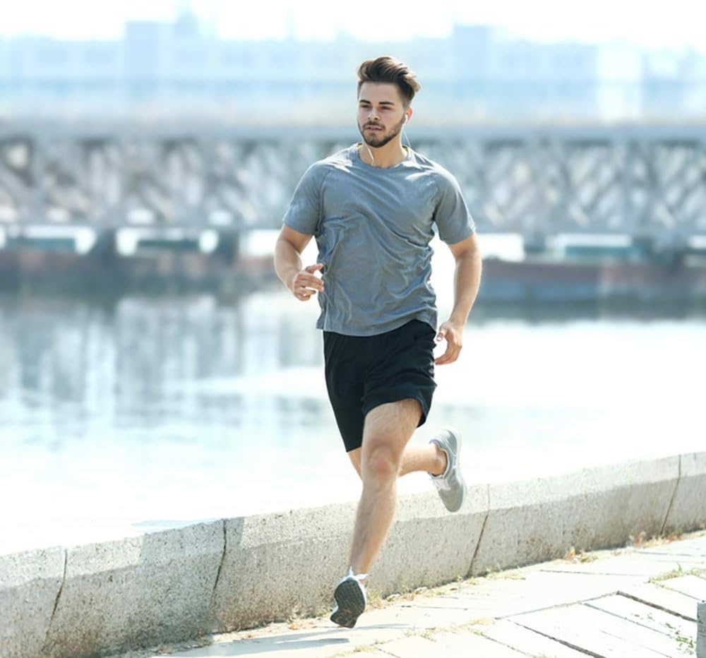 Skiennix Men's Workout Shirt - Quick Dry Athletic T-Shirt | Moisture-Wicking Short Sleeve Design