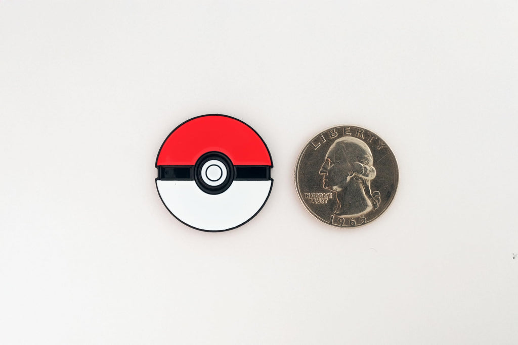 Play and Repeat Gotta Golf em All Japanese Anime Golf Ball Marker with Magnetic Hat Clip - Funny Golf Gift for Men, Kids - Golf Accessories and Gifts