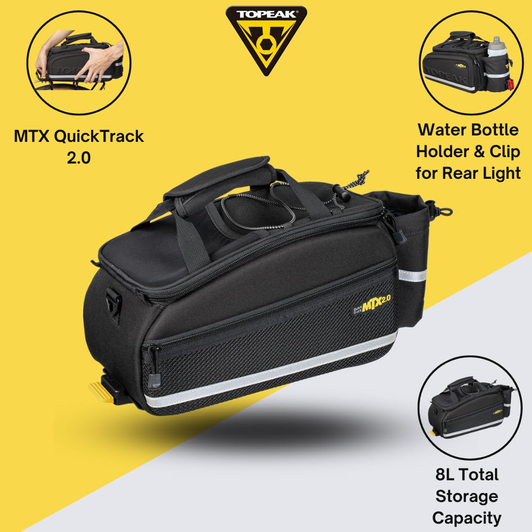 Topeak MTX 2.0 TrunkBag EX with QuickTrack Compatibility