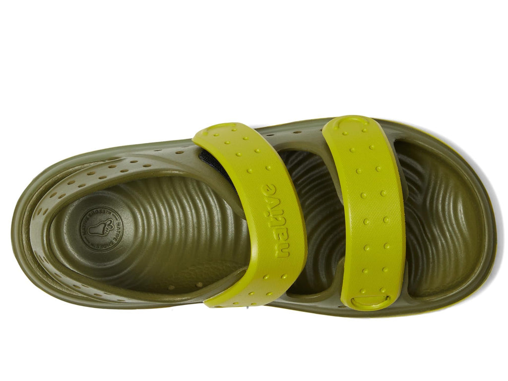 Native Shoes Unisex Kid Chase (Toddler) Rookie Green/Seaweed Green 5 Toddler Medium