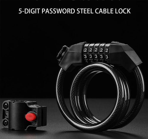 Bike Chain Lock, Premium Case-Hardened Security Chain for Motorcycles, Bike, Generator, Gates,Outdoor Furniture (1.1m Plastic Wrapped Lock)