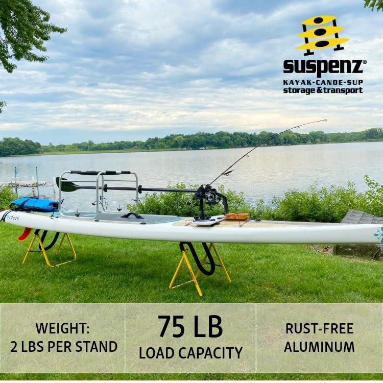 Suspenz Foldable SUP Stand Paddle Board Rack Portable Aluminum Holder