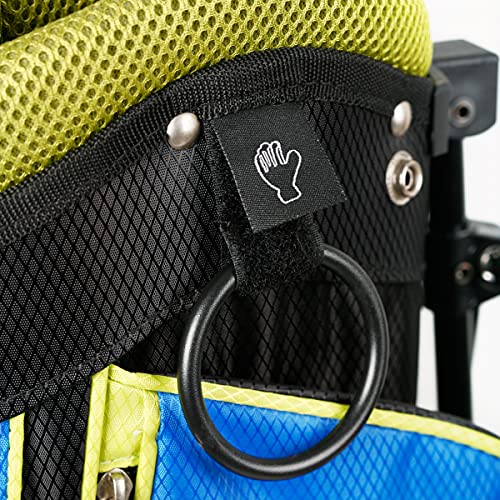 Orlimar Junior Golf Stand Bag for Boys Ages 5-8, Blue/Lime