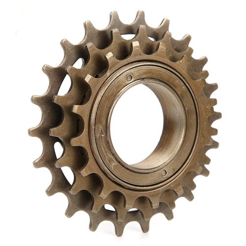3 Speed Flywheel, Durable Metal Construction for Mountain and Road Bikes, 16/19/22T Replacement Part for Cyclists Touring Commuting Uphill Riding