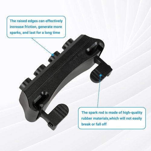 EOPOAYI 2 Pcs Spark Cartridge Compatible with Razor Flash Rider 360 Trike, Spark Pad Replacement for eSpark Electric Scooter Spark 1.0 2.0 Kick Scooter DLX Kids Ride Scooter Bar Attachment Brake Parts