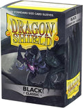 Dragon Shield | Premium Standard Size Card Sleeves | 100 Count - Smooth & Durable TCG Protection | Black
