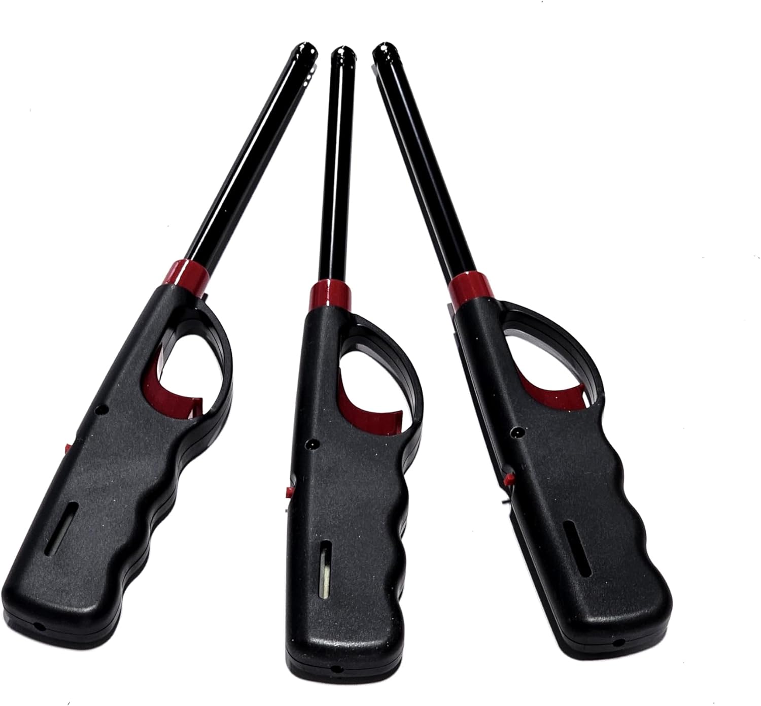 Skiennix BBQ Grill Lighter Casings - Refillable Butane Gas for Candle & Fireplace | 3 Pack