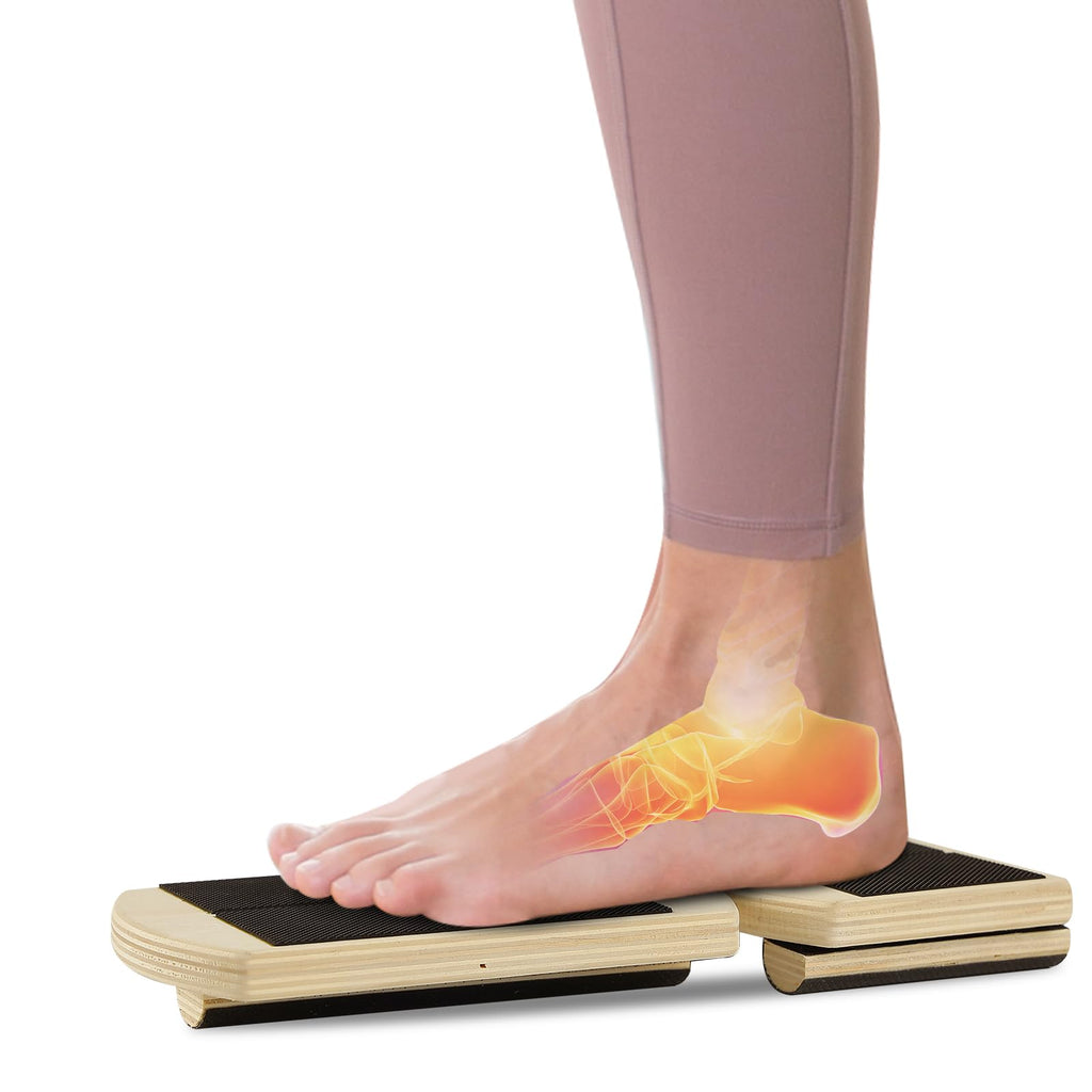 Juoe Ankle Strengthener & Axis Boardfor Physical Therapy,Blackboard Foot Trainer and Foot Strengthener,Stability Exercises,Plantar Fasciitis Relief,Posture Corrector,Axisboard for Leg Stability