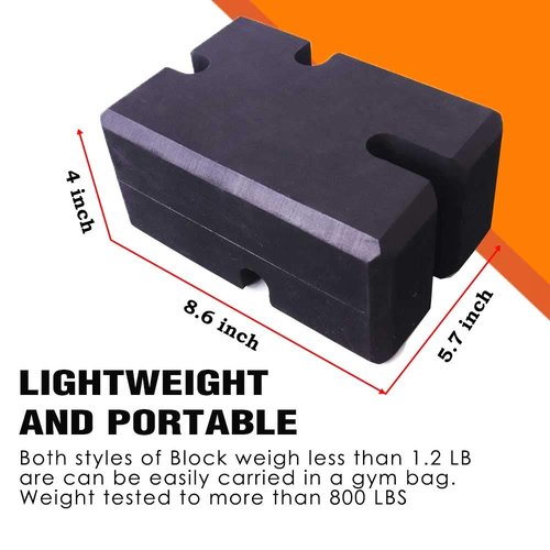TAVIEW Bench Press Block (2-5 Board),Bench Press Board Press Adjustable Home Gym Workout Fitness Accessories for Increase Your Bench Press