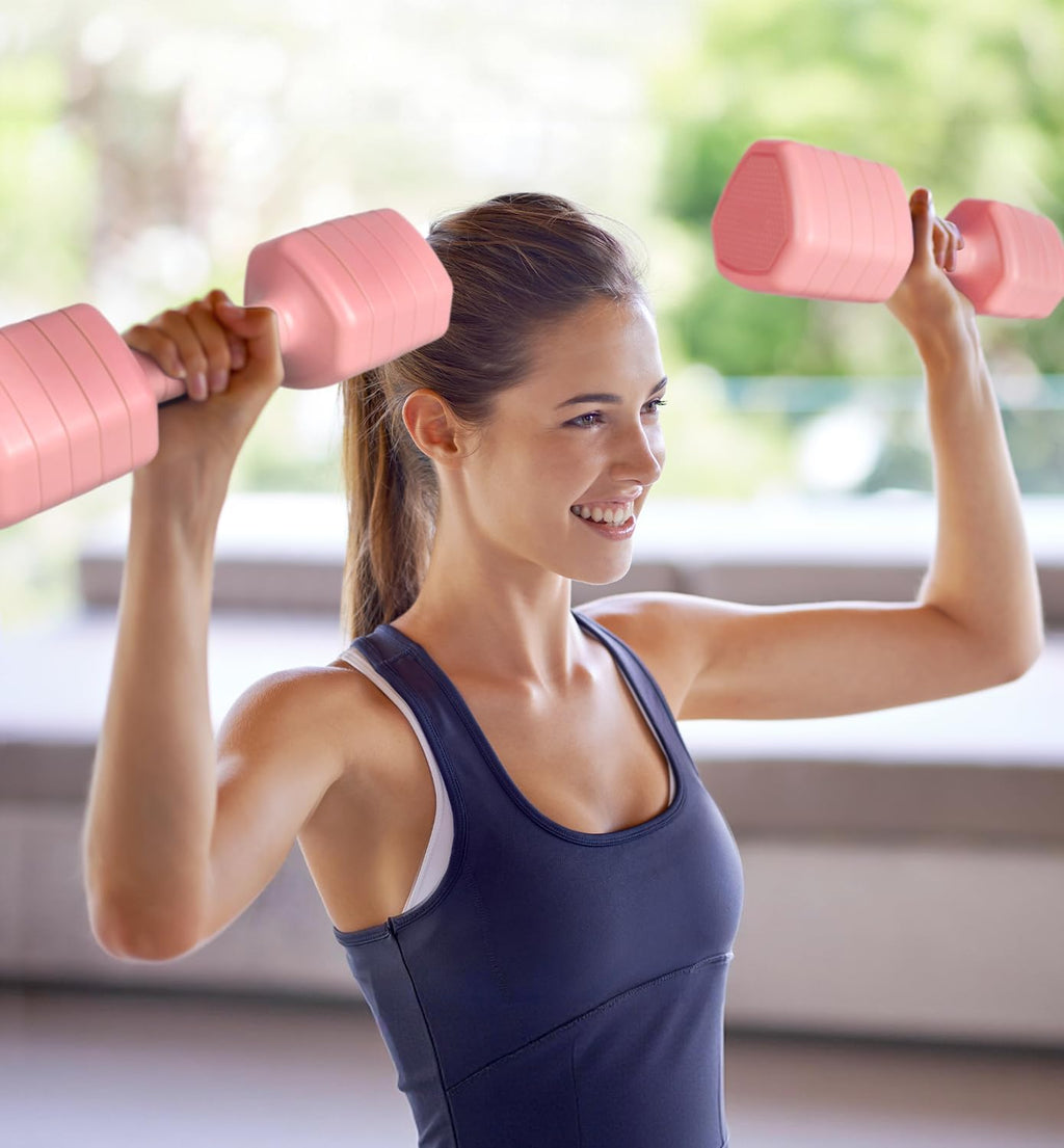 Skiennix Adjustable Dumbbell Set - 10LBS, 20LBS & 30LBS - Perfect for Home Gym & Strength Training