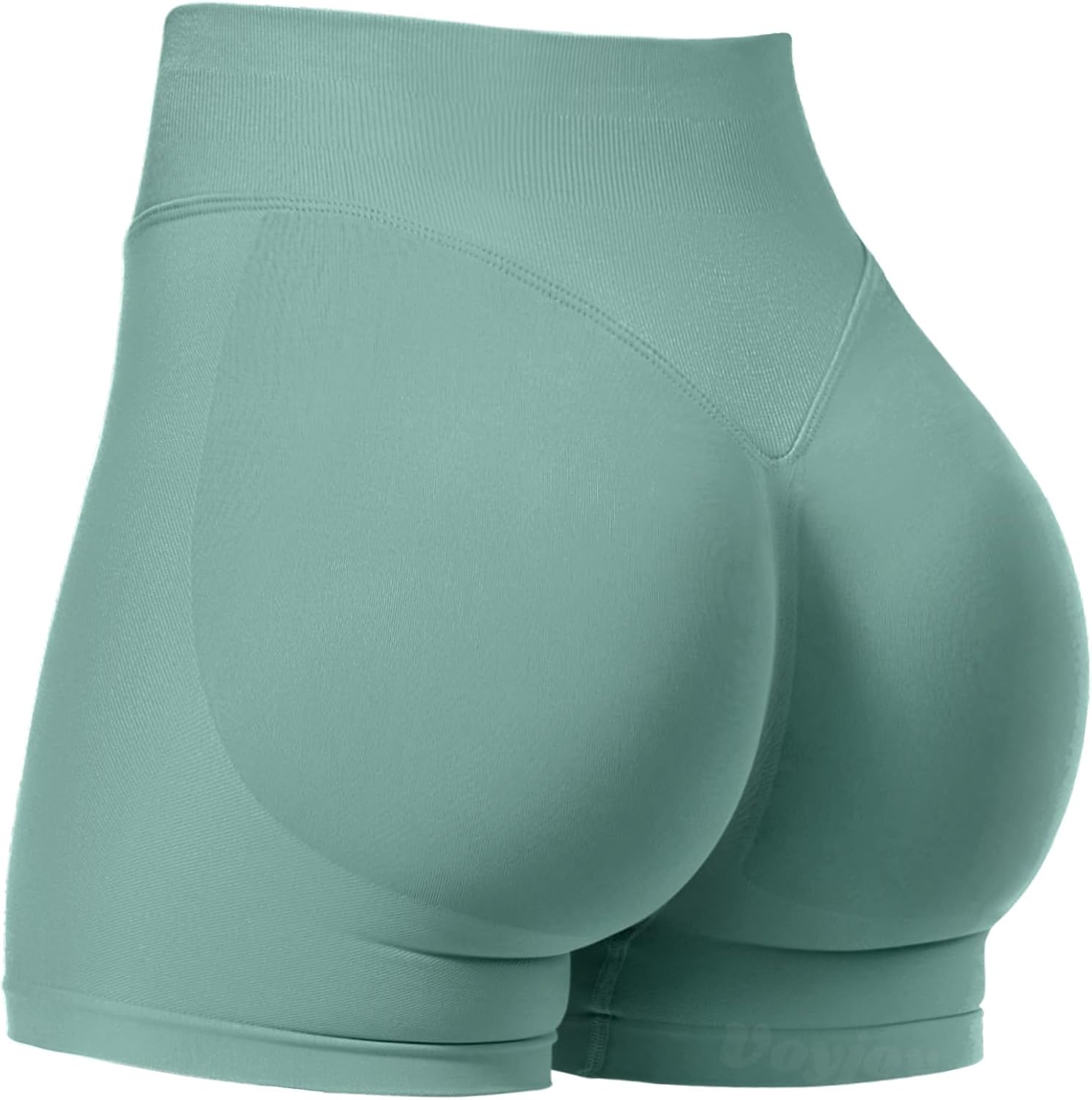 VOYJOY Women's Workout Shorts - Scrunch Butt Lifting Seamless Biker Shorts in 2.5"/3.6"/4.5"/6" Sizes