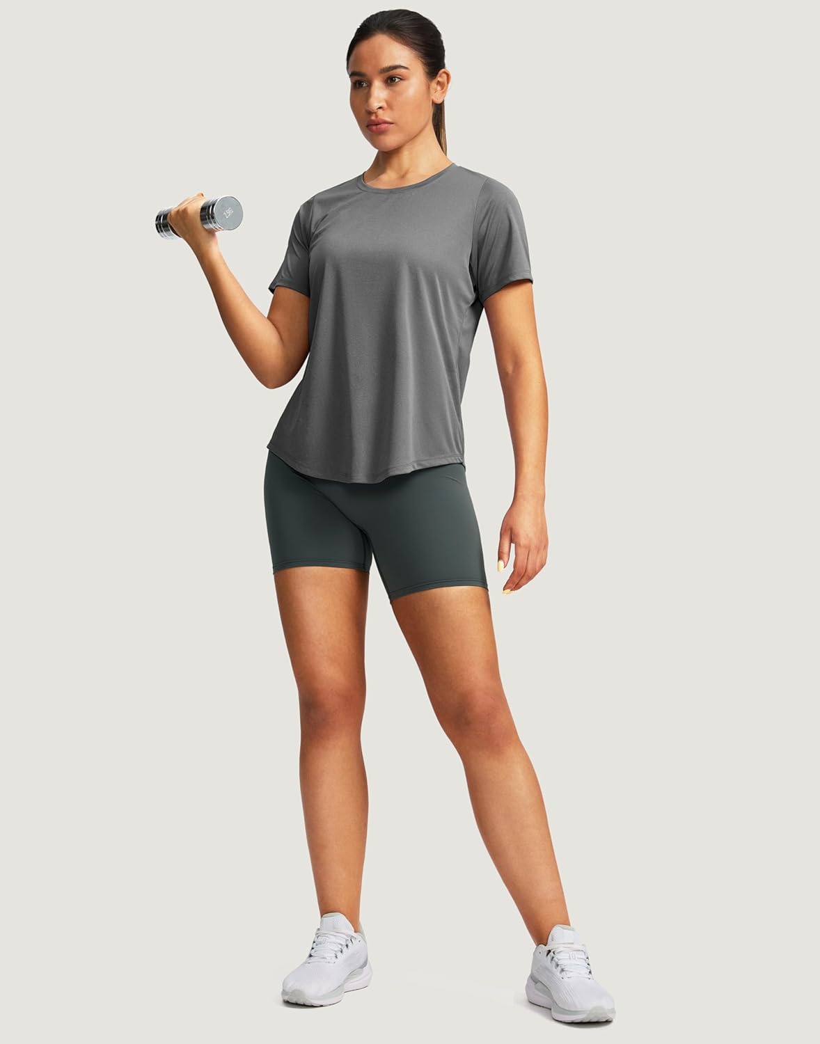 Skiennix Women's Short Sleeve Workout Shirts - UPF 50+ Sun Protection, Quick Dry, Breathable Gym Tops