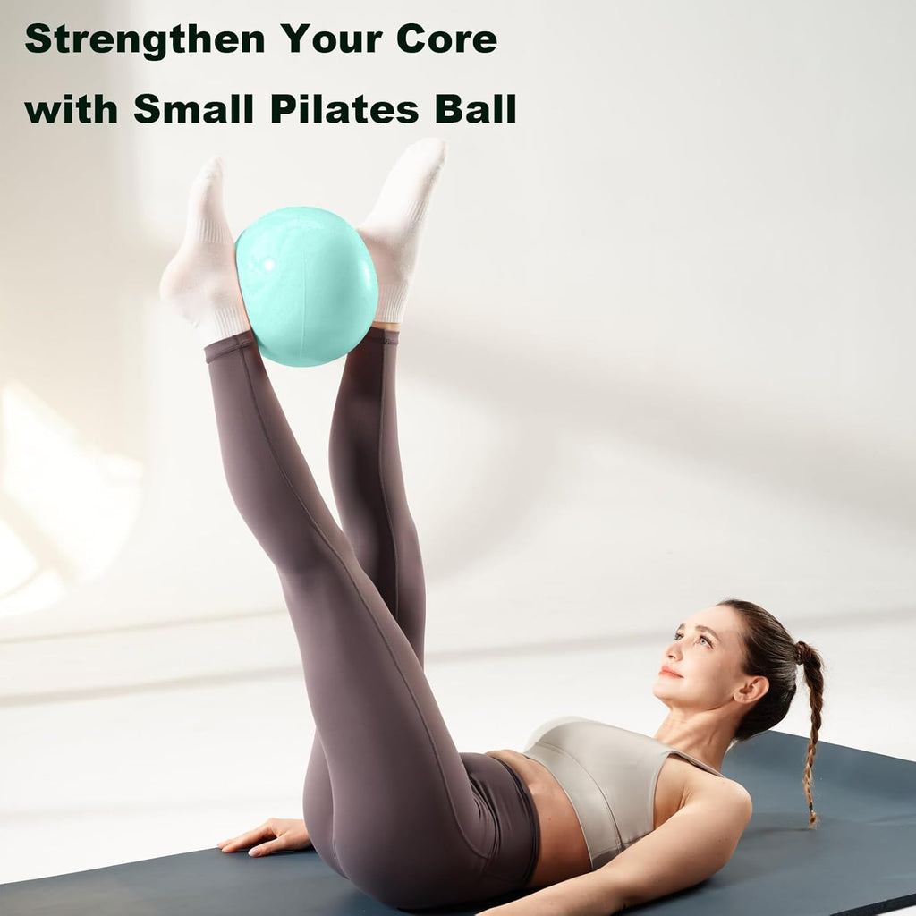 Skiennix Exercise Ball - Anti-Burst, Slip Resistant Yoga Ball for Fitness & Therapy | 25cm/55cm