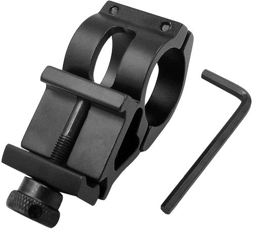 TOCNGAEK 1" Offset Tactical Flashlight Mount and 1" Offset Quick Release Flashlight Mount 2Pack