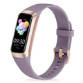 Zeacool Fitness Tracker with 24/7 Heart Rate,Blood Oxygen Blood Pressure Sleep Monitor, Activity Trackers 5 ATM Waterproof,Step Calorie Counter Pedometer Health Smart Watch for Women Men Dusty Purple