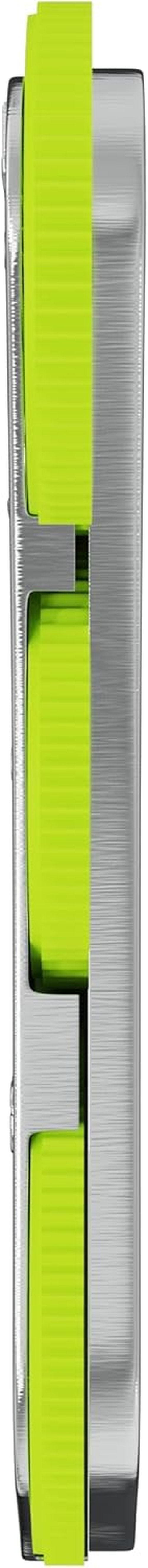 Great Call Athletics Baseball Umpire Count Indicator - Pro 4-Wheel Dial for Balls, Strikes, Outs & Innings | Steel Optic Green