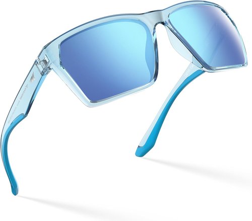 KastKing Beartrap Polarized Fishing Sunglasses - PuriVex Lens Coating | Stylish Wayfarer Design for Men & Women