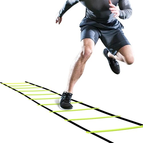 GHB Pro Agility Ladder - 12 Rung Speed Training Ladder | 20ft with Carrying Bag for Enhanced Performance