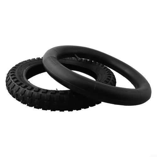 12 Inch Kids Scooter Wheel Tire 12x2.125 12x2.4 Bike Outer Tire Inner Tube Replacement (12x2.125 Outer Tyre +Inner Tube)