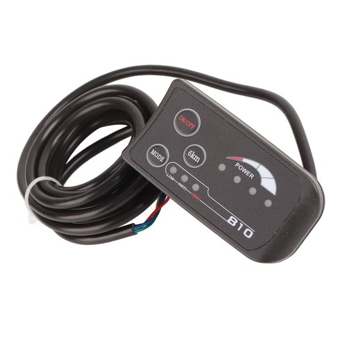Ymiko LED Display Controller LCD Display Panel Electric 810 Ebike Scooter Brushless Motor Speed Controller Kit with 5 Wires Cable Control Panel