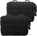 MOLLE Pouches - Tactical Water-Resistant Utility Gear | 2-Pack Compact EDC Pouches