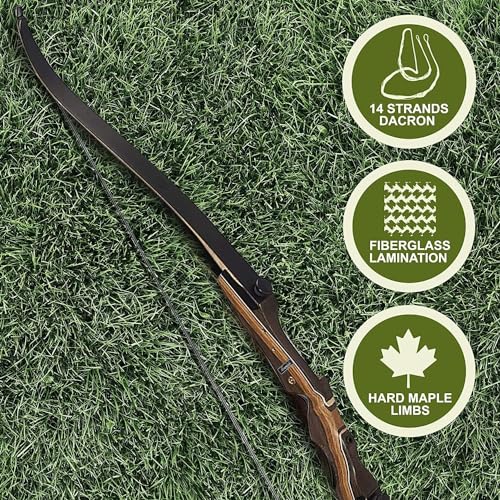 Samick Sage 62-inch Takedown Recurve Bow - 25 LB Right-Hand Beginner to Advanced