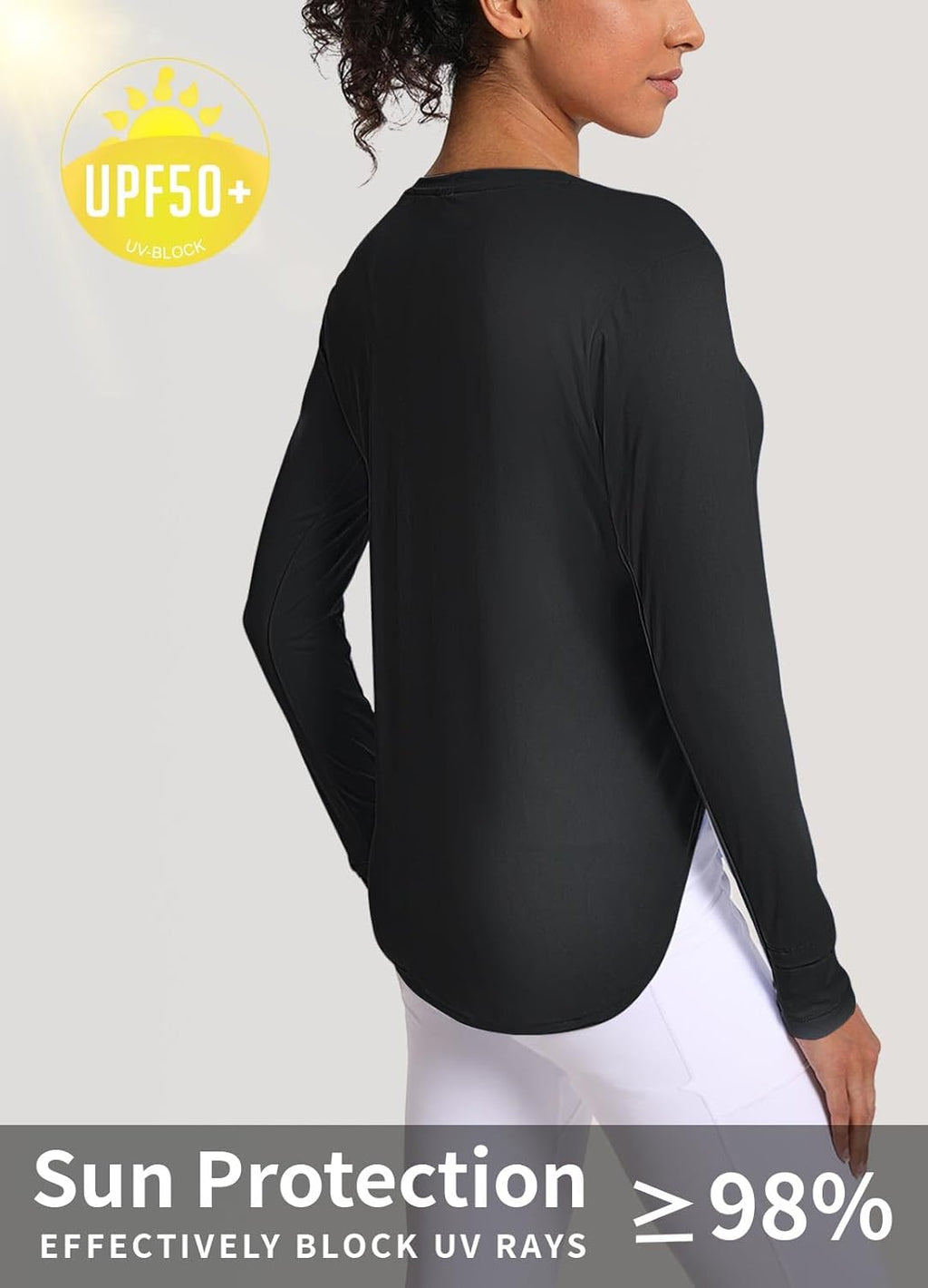 Skiennix Women's Sun Shirt - UPF 50+ Long Sleeve UV Protection Rash Guard | Lightweight Quick-Dry Hiking Top