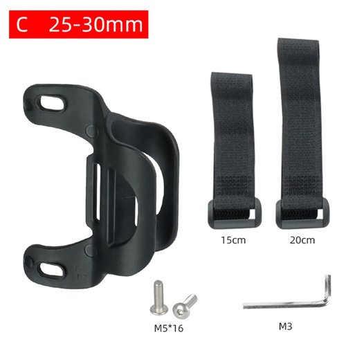 Bike Pump Holder Bike Bracket Clip Fixing Frame Retaining Bracket for Mountain Road Bike Black Cycling Bike Pump Bracket