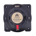 Marine Dual Battery Selector Switch - Heavy Duty Boat Safety Disconnect Isolator for Power Cut Off