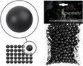 Wearable4U Hard Solid Plastic Balls - .43 Cal & .50 Cal Ammo for Launchers & Paintball Guns